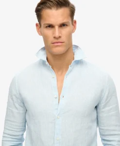 Casual Linen Long Sleeve Shirt