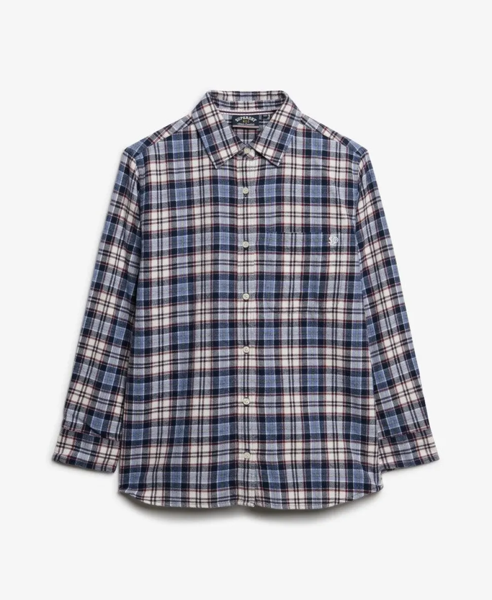 Check Flannel Boyfriend Shirt