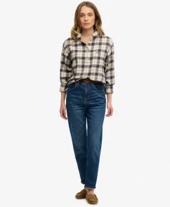 Check Flannel Relaxed Shirt