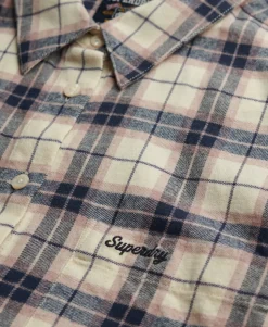 Check Flannel Relaxed Shirt