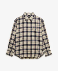 Check Flannel Relaxed Shirt