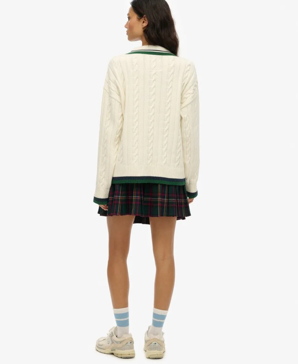 Check Mini Skirt
