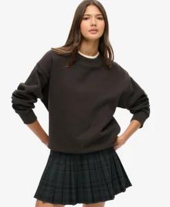 Check Pleated Mini Skirt