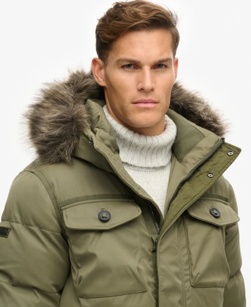 Chinook Faux Fur Parka Coat
