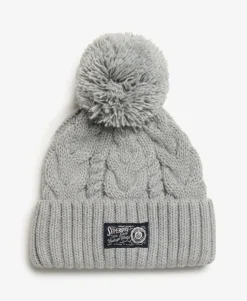 Chunky Cable Beanie Hat