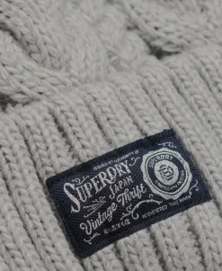 Chunky Cable Beanie Hat