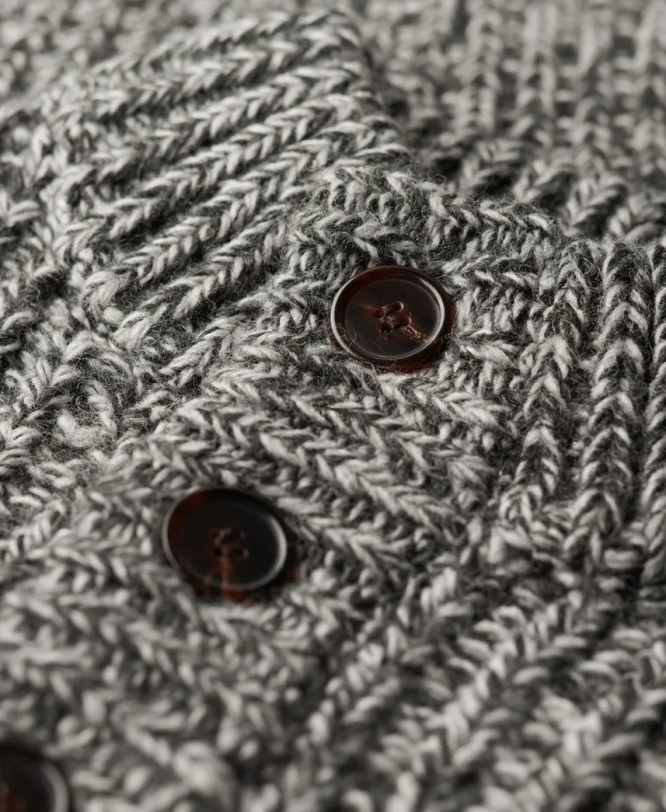 Chunky Knit Half Zip Jumper