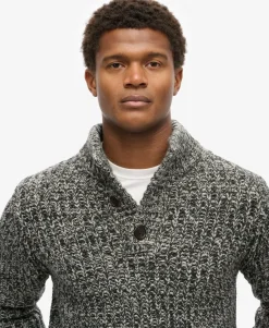 Chunky Knit Half Zip Jumper