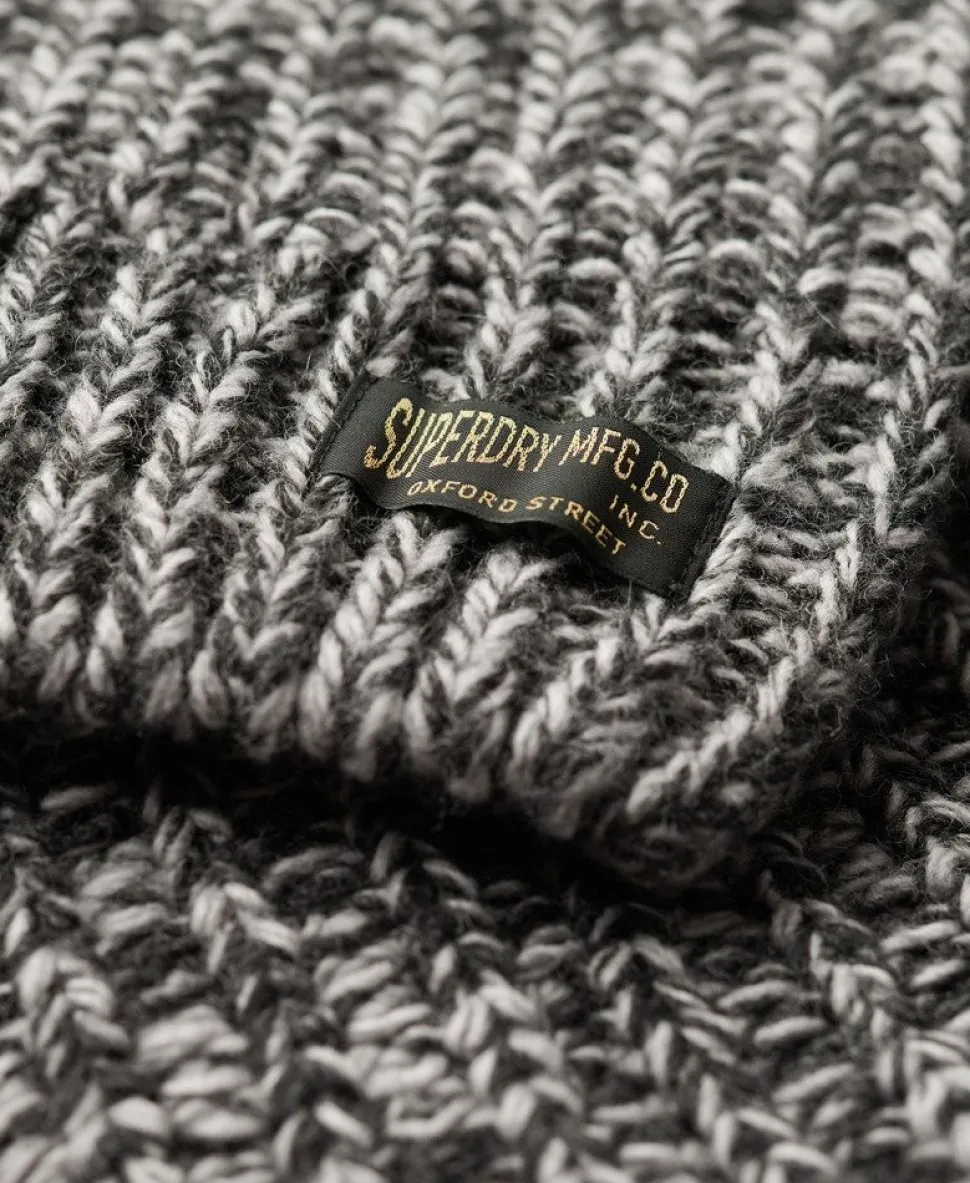 Chunky Knit Half Zip Jumper