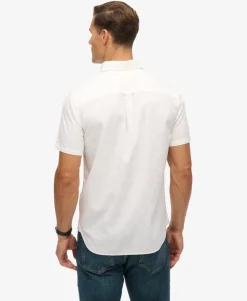 City Cotton Linen Short Sleeve Shirt