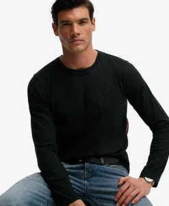 Classic Cotton Linen Long Sleeve Top