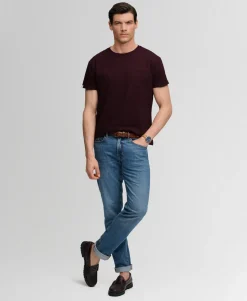 Classic Cotton Linen Pocket T-Shirt