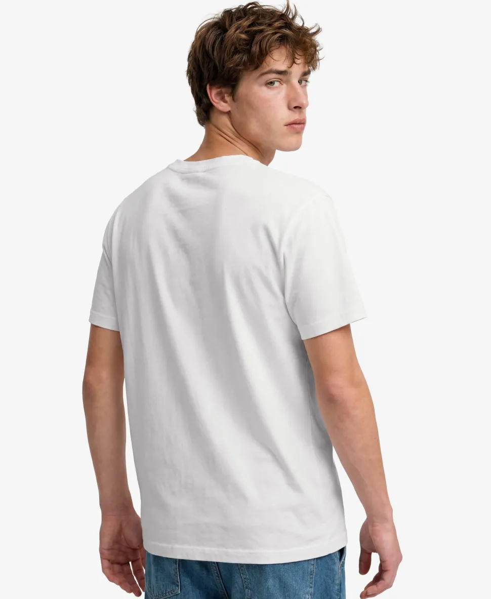 Classic Cotton Linen Pocket T-Shirt