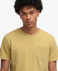 Classic Cotton Linen Pocket T-Shirt