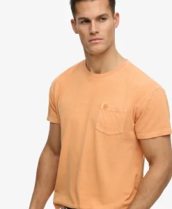 Classic Cotton Linen Pocket T-Shirt