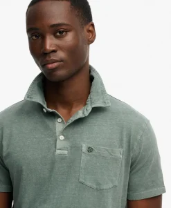 Classic Cotton Linen Polo Shirt