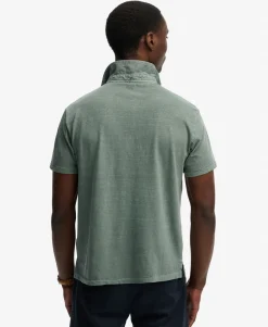 Classic Cotton Linen Polo Shirt