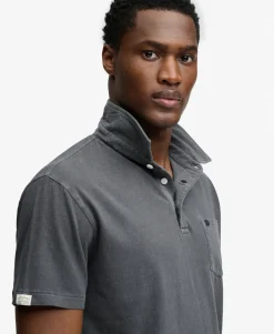 Classic Cotton Linen Polo Shirt