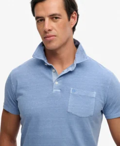 Classic Cotton Linen Polo Shirt