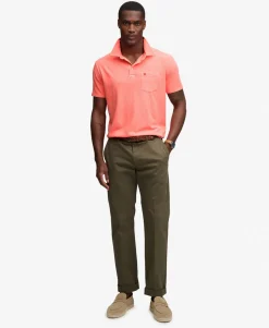 Classic Cotton Linen Polo Shirt