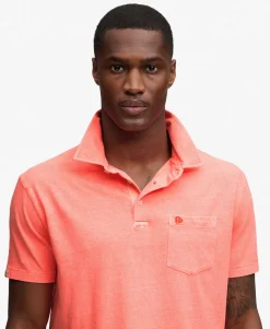 Classic Cotton Linen Polo Shirt