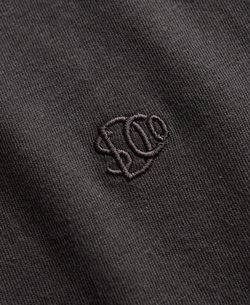 Classic Cotton Linen Short Sleeve Henley T-shirt