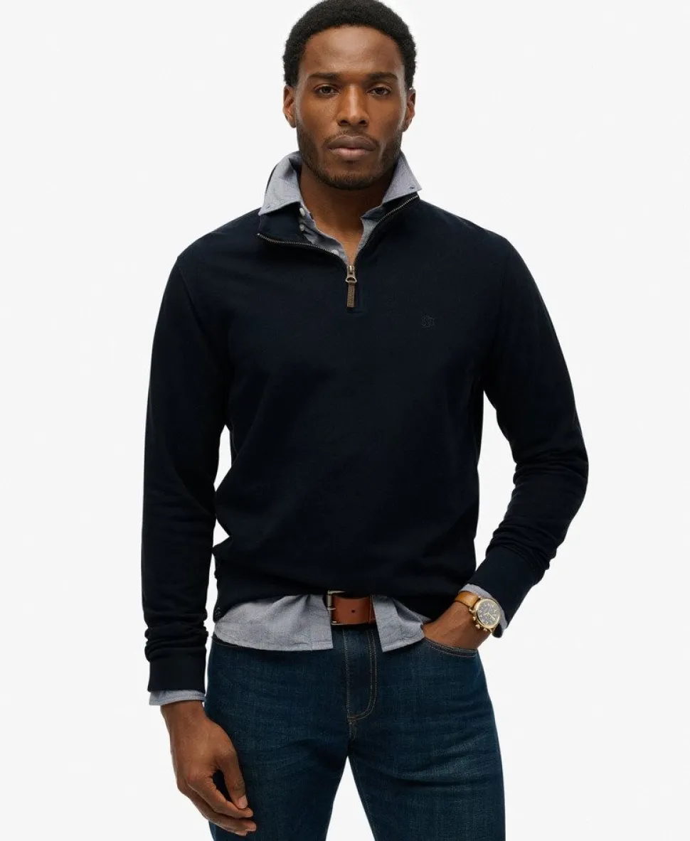 Classic Essential Half Zip Sweatshirt