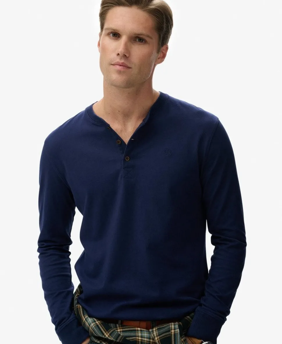 Classic Essential Henley Top