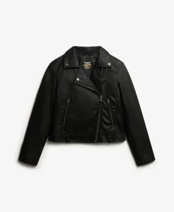 Classic Faux Leather Biker