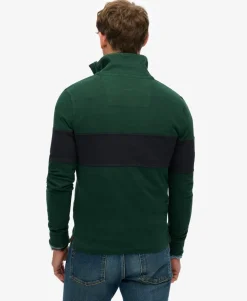 Classic Rugby Half Zip Top