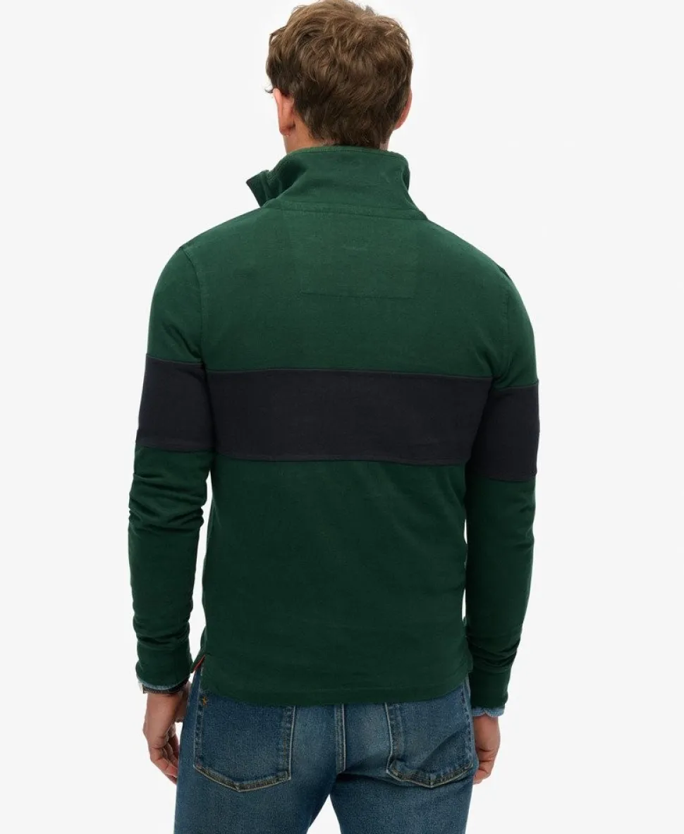 Classic Rugby Half Zip Top