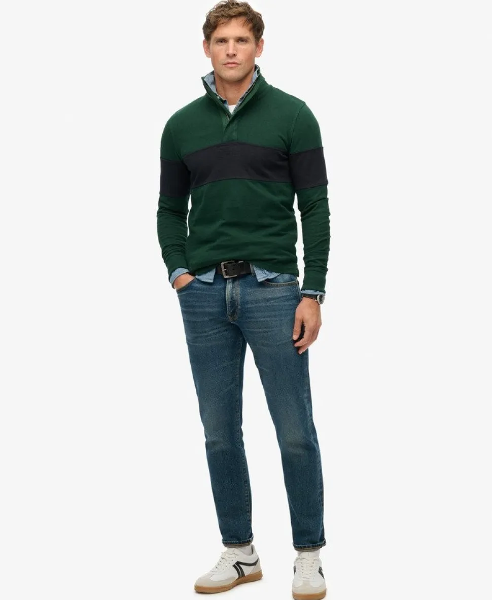Classic Rugby Half Zip Top