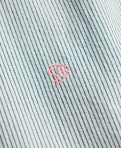 Classic Seersucker Short Sleeve Shirt