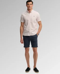 Classic Seersucker Short Sleeve Shirt