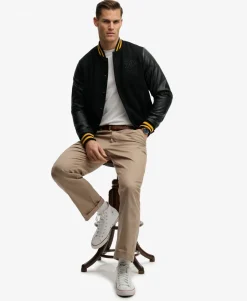 Classic Varsity Bomber Jacket