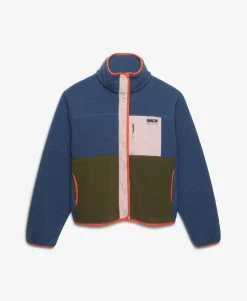 Colour Block Fleece Jacket