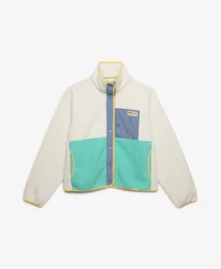 Colour Block Fleece Jacket