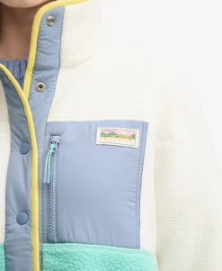 Colour Block Fleece Jacket