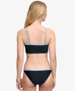 Contrast Bralette Bikini Top