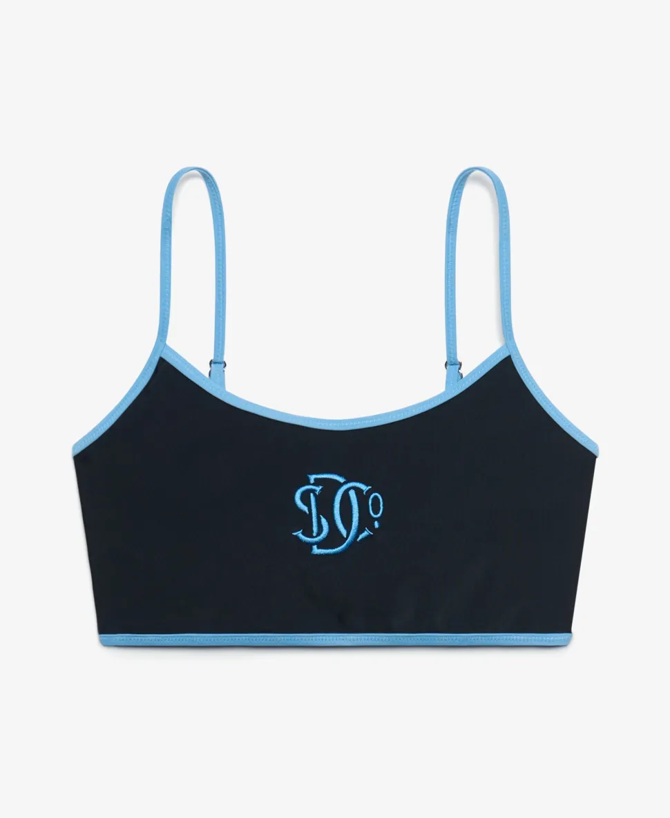 Contrast Bralette Bikini Top