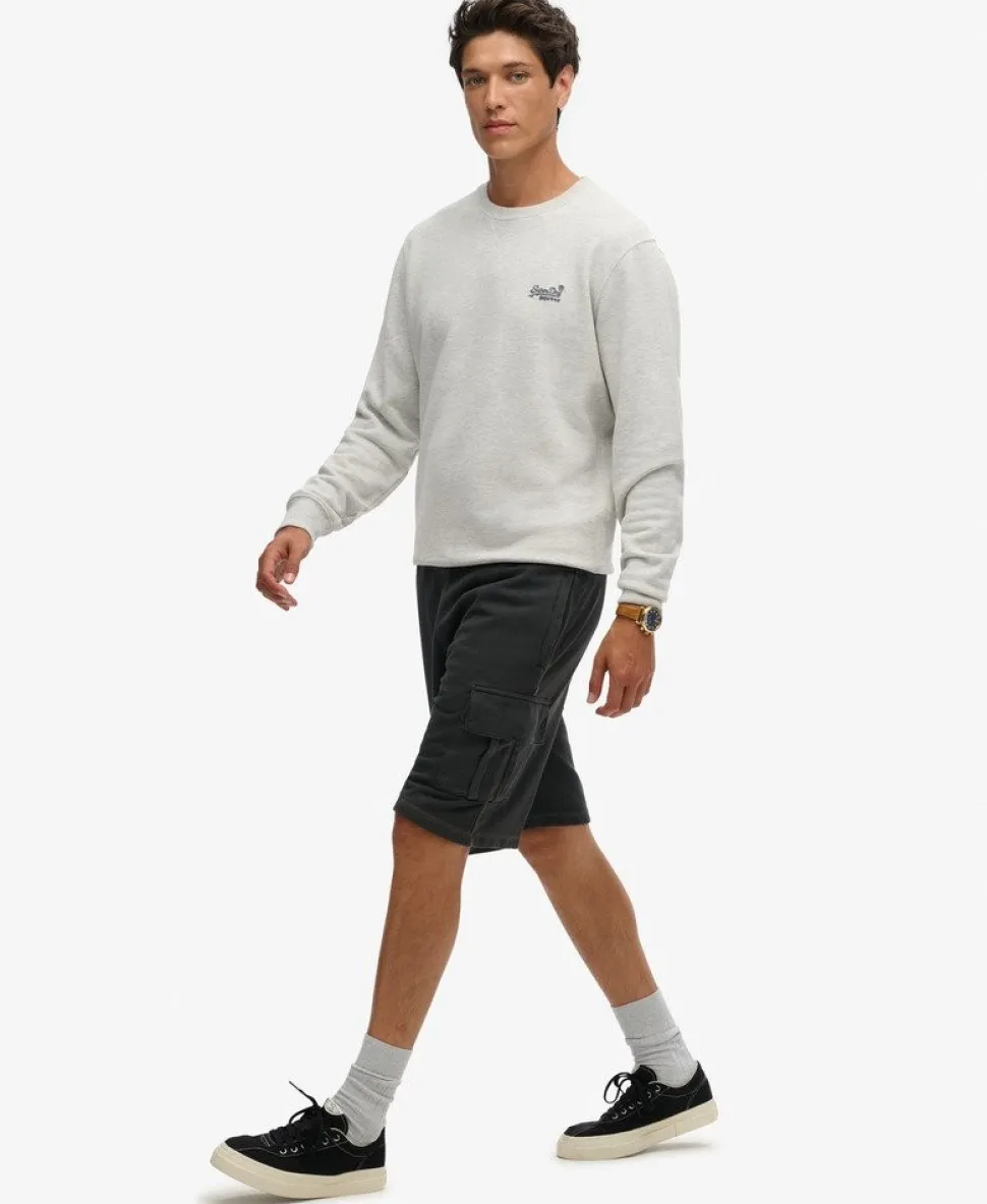 Contrast Stitch Cargo Shorts