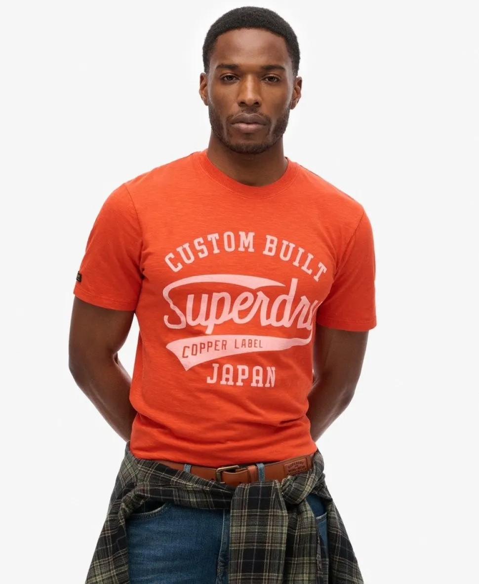 Copper Label Script T-Shirt
