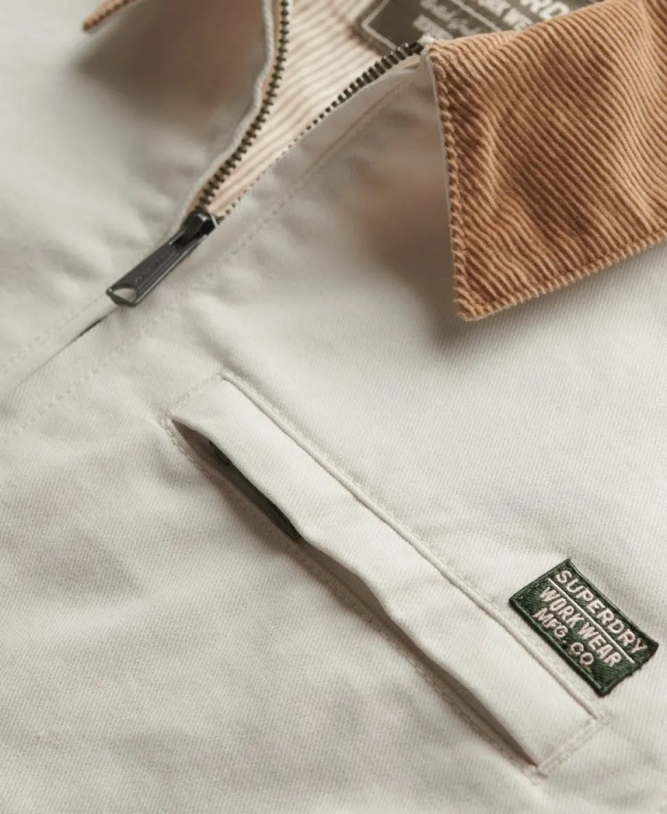 Cord Collar Barn Jacket