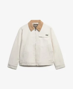 Cord Collar Barn Jacket