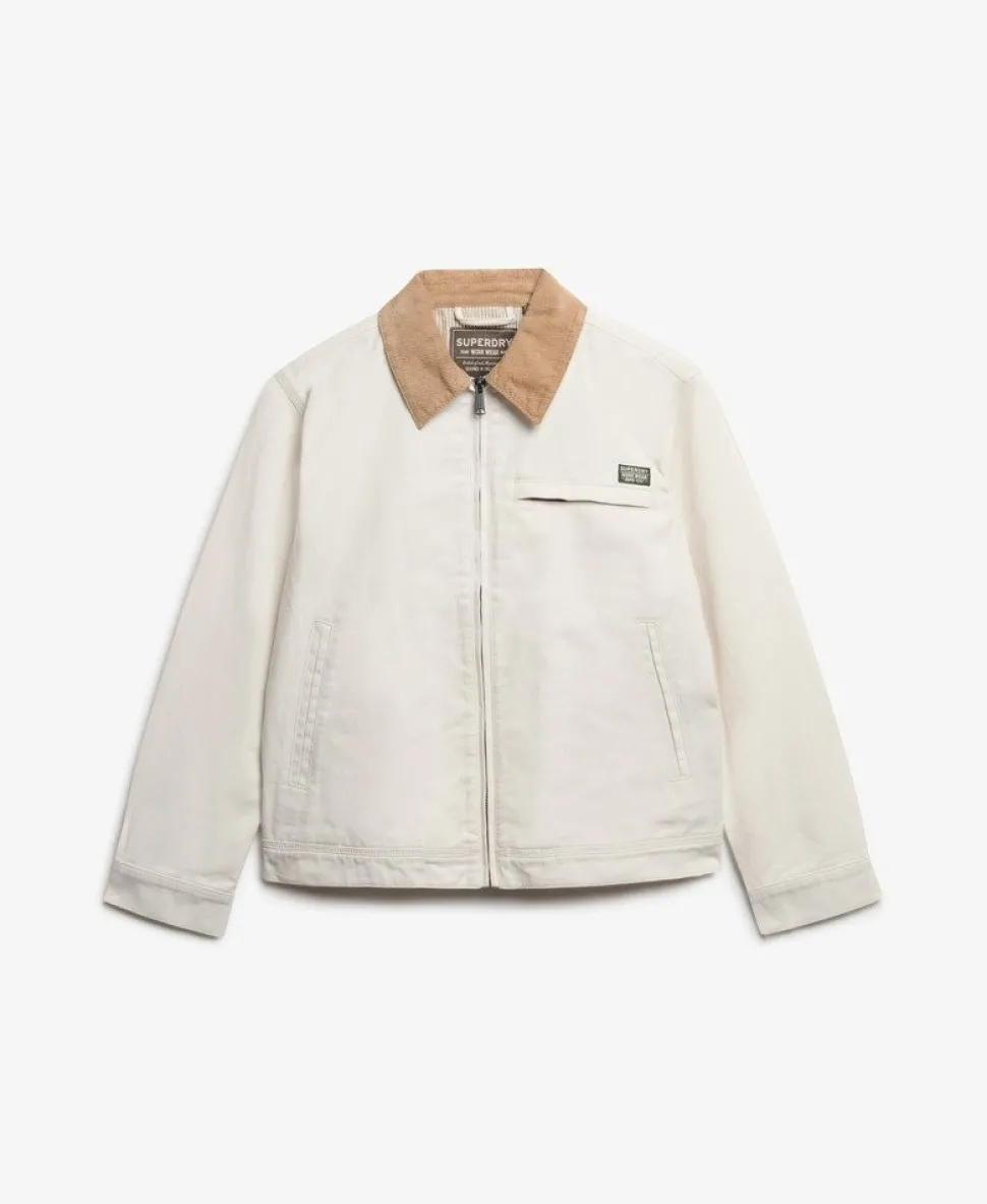 Cord Collar Barn Jacket