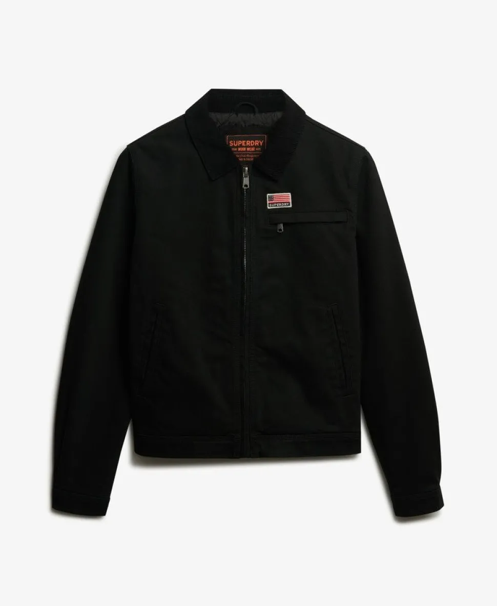 Cord Collar Quilt Ranch Jacket