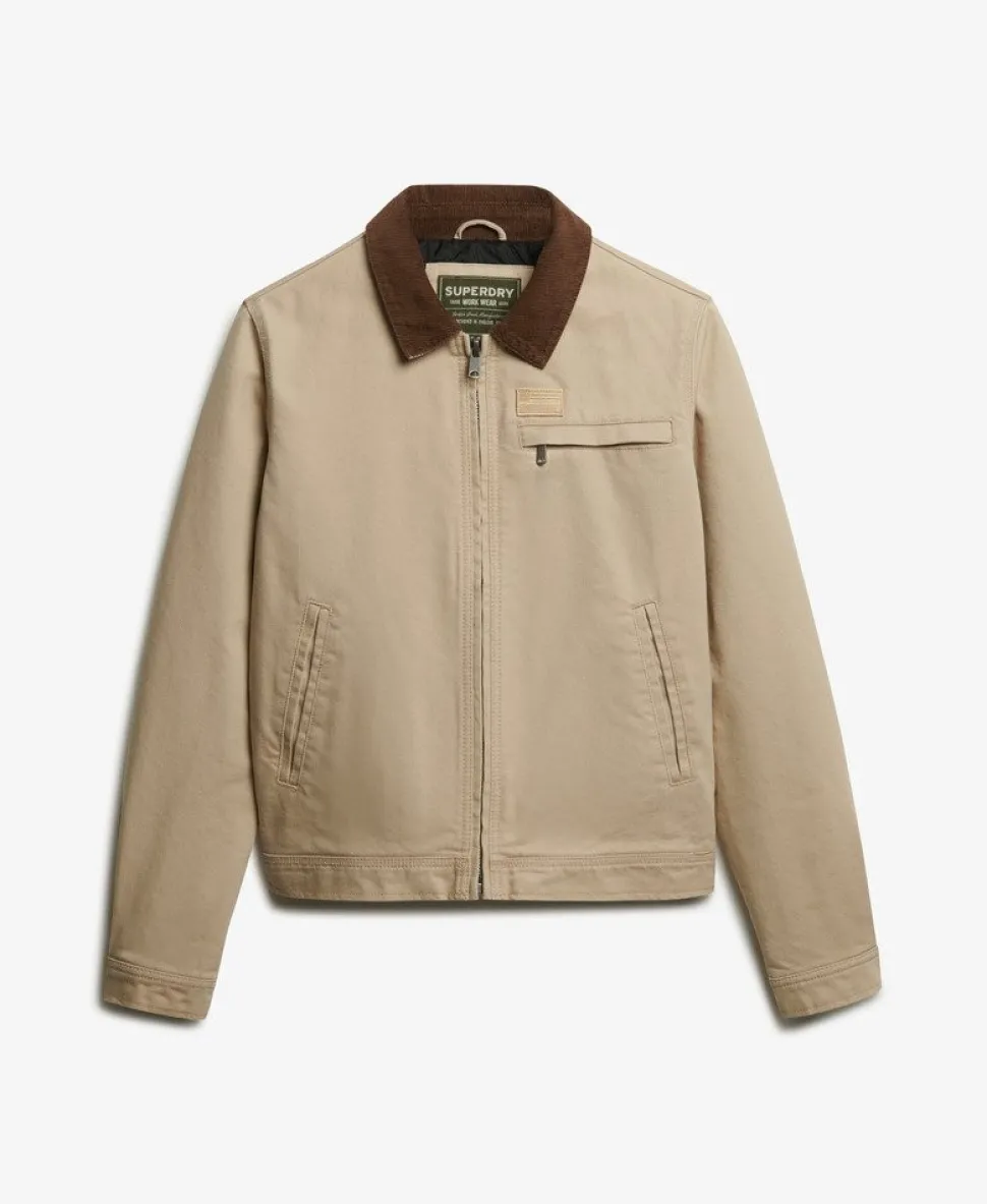Cord Collar Quilt Ranch Jacket