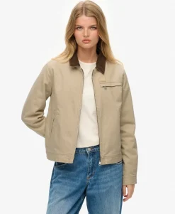 Cord Collar Quilt Ranch Jacket
