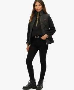 Cord Trimmed Liner Gilet