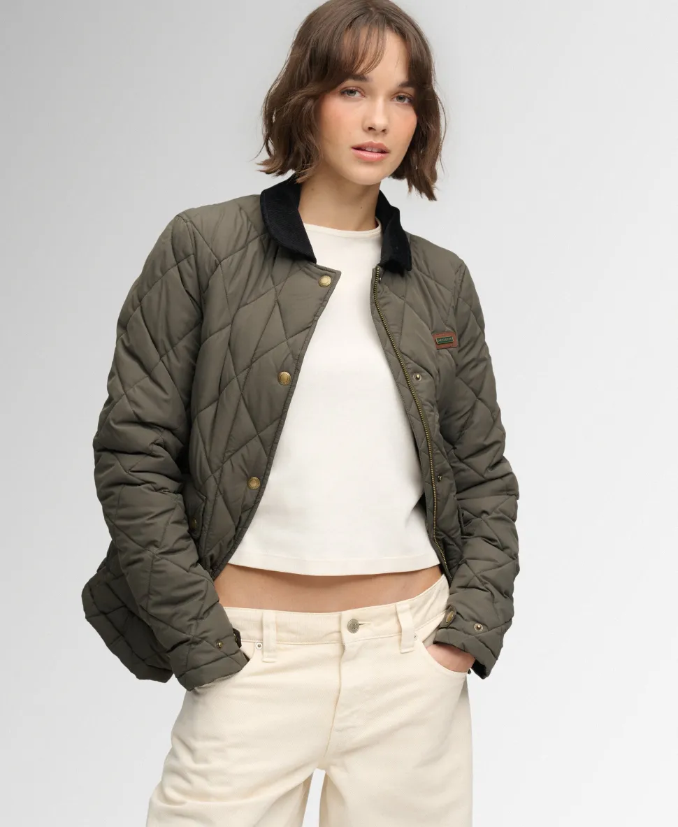 Cord Trimmed Liner Jacket